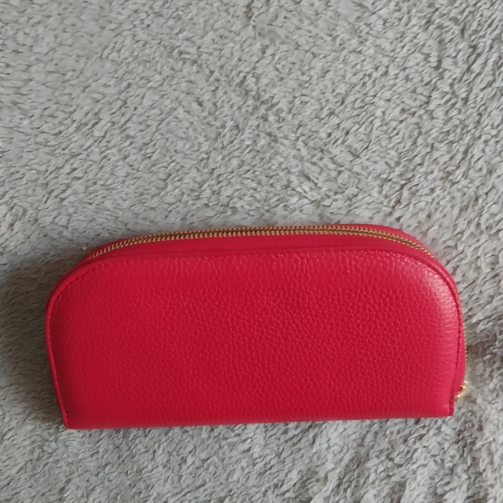 Red Leather Women's wallet